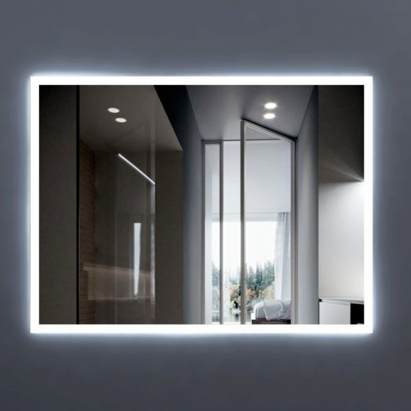 Specchio da Bagno Rettangolare 60 x 80 cm Made Italy