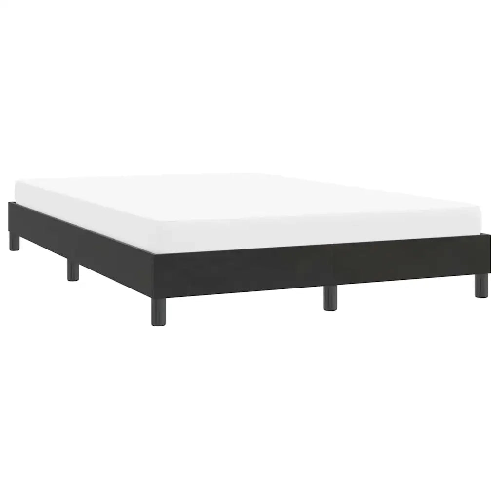 Giroletto senza Materasso Nero 160x210 cm in Velluto 4101363