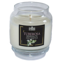 CANDELA PROFUMATA IN GIARA AROMATERAPIA TUBEROSA