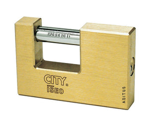 lucchetto antiscasso city art. p740 mm. 90 cod:ferx.vit30655