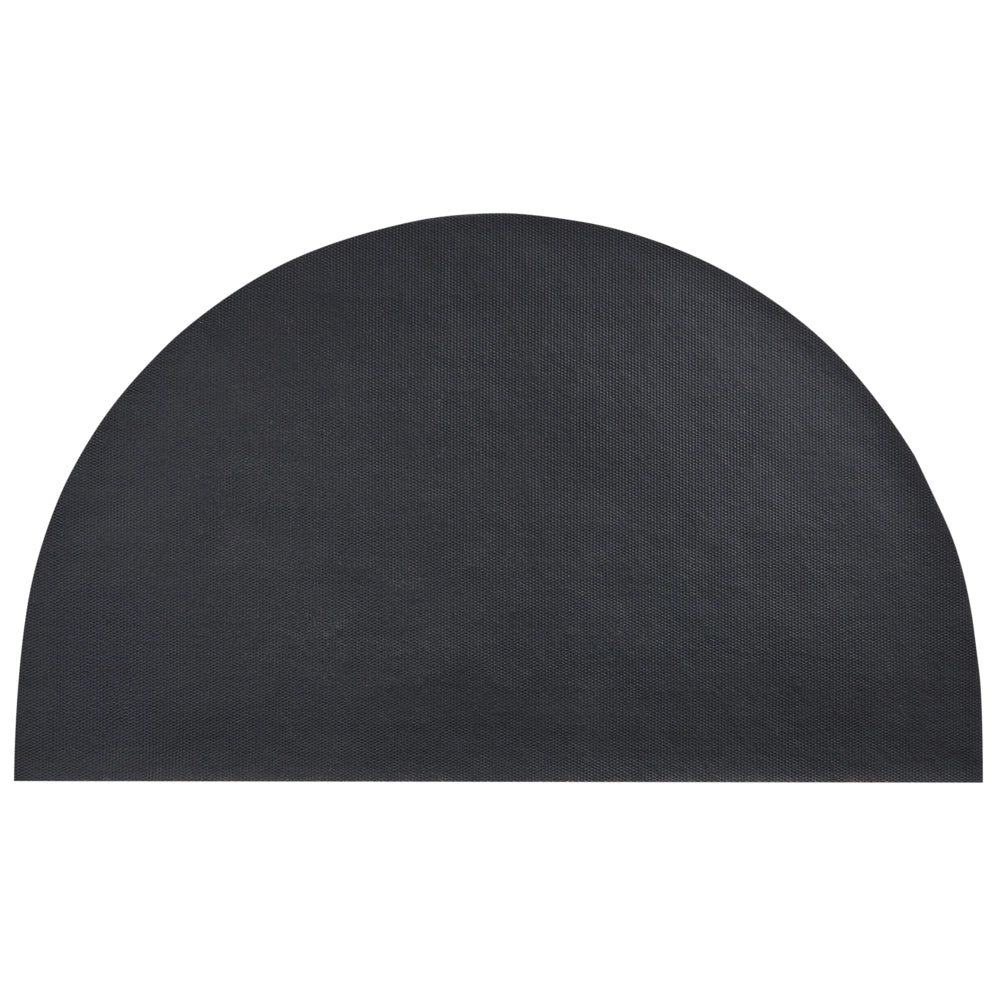 Zerbino in fibra di cocco arancione con fondo antiscivolo 45 x 75 cm, antiscivolo, decorativo, con stampa arancione, zerbino di benvenuto