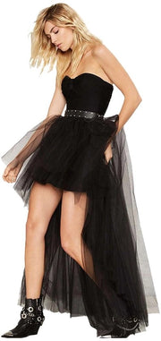 Abito da sposa Tutu con coda di rondine e vita elastica 

Specifiche tecniche: 
- Modello: 
- Lunghezza: Midi/Maxi 
- Vita: Elastica 
- Stile: Vintage/Gothic