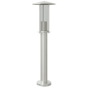 Lampada da Terra per Esterni Argento 60 cm in Acciaio Inox CFW2687562