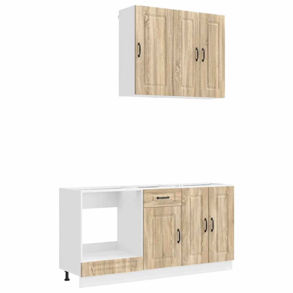 Unità Cucina KALMAR 5 pcs Rovere Sonoma Legno ingegnerizzato 3438237
