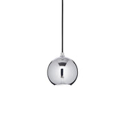 Sospensione Moderna Mr Jack Metallo Cromo 1 Luce 7W 3000K Luce Calda Small