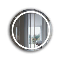 Specchio da Bagno Tondo diametro 60 cm Made Italy