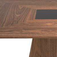 Tavolo da pranzo quadrata noce