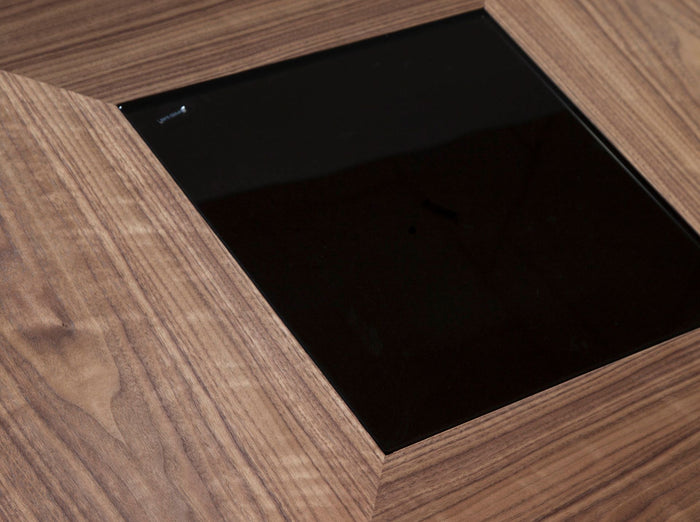 Tavolo da pranzo quadrata noce