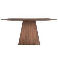 Tavolo da pranzo quadrata noce