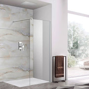 Parete doccia in Cristallo 8 mm Walk-In - Misura: 130 x h195 (8mm)