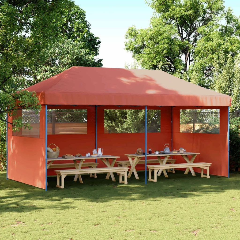 Tenda Party-Tenda da festa Terracotta 292 x 580 x 315 cm Tessuto Oxford 742776