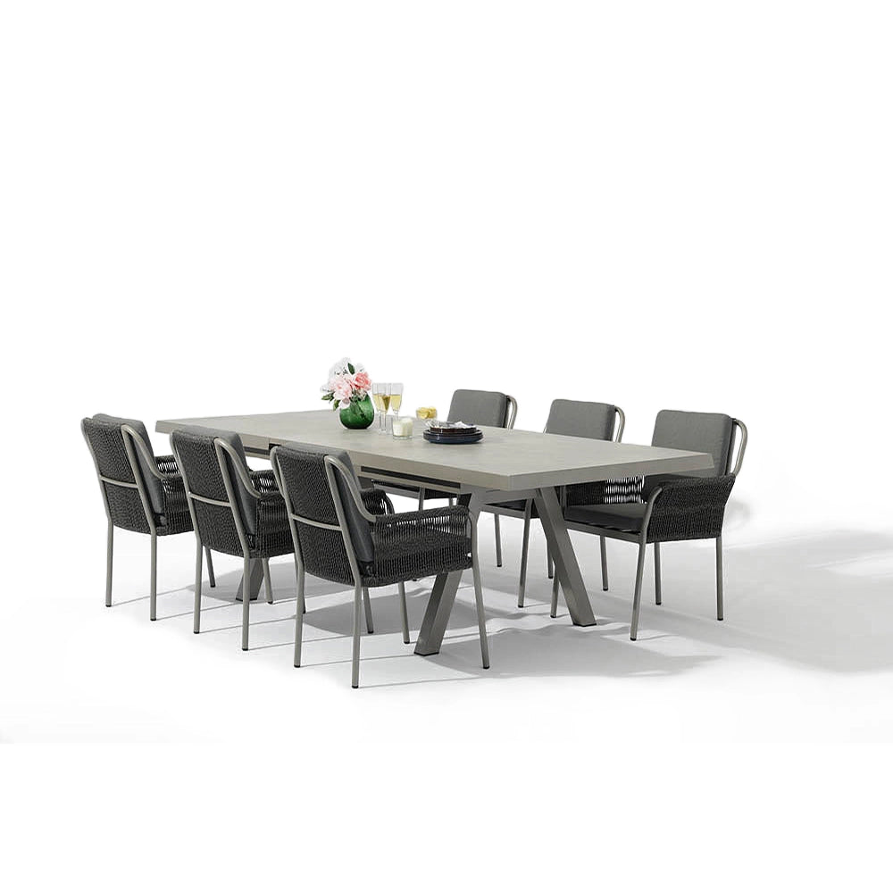 Set Completo BUDAPEST (Tavolo + 6 sedie)