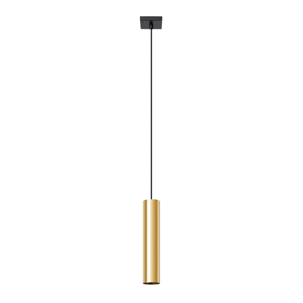 Lampada a sospensione LAGOS 1 oro lucido