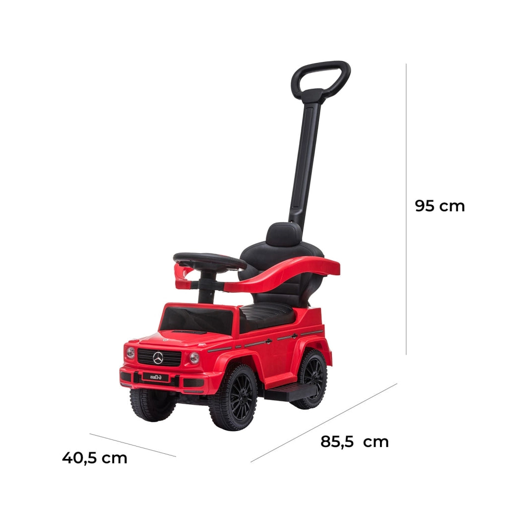 Macchina a Spinta per Bambini con Licenza Mercedes-Benz G350 Rosso