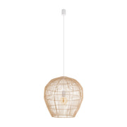 Lampada a sospensione in bambù Haiti M E27 25W Nowodvorski