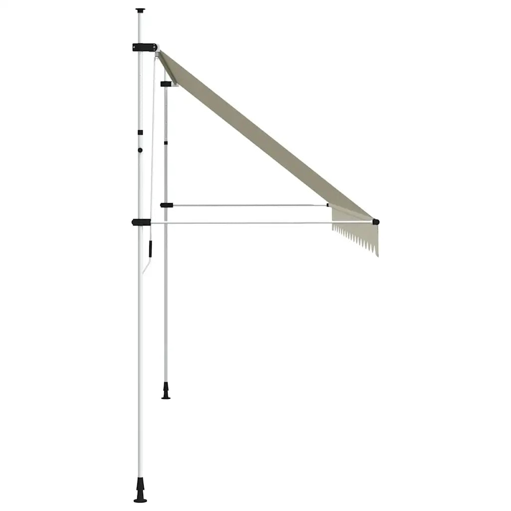 Tenda da Sole Retrattile Manuale 400 cm Crema