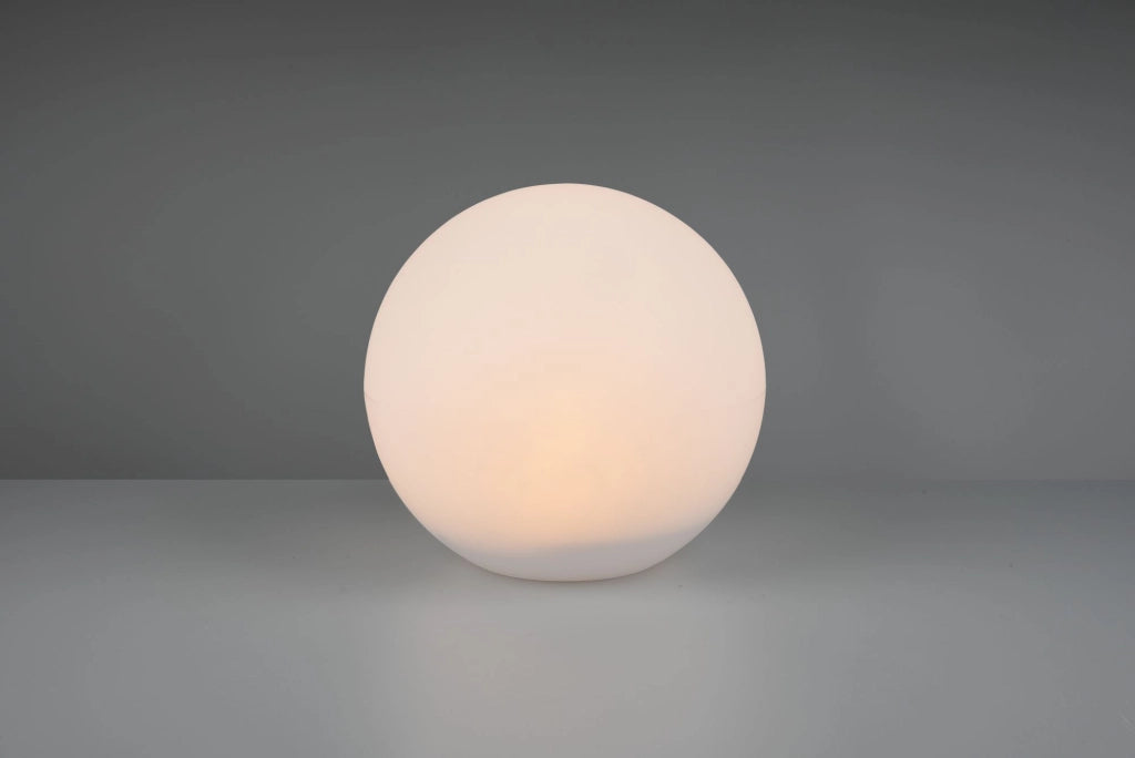 MELO LAMPADA DA GIARDINO GRANDE LED 0,5W 30lm, 3000K CON PICCHETTO SOLARE EFFETTO RGB CON TELECOMANDO MULTIFUNZIONE D. 30CM IP 65