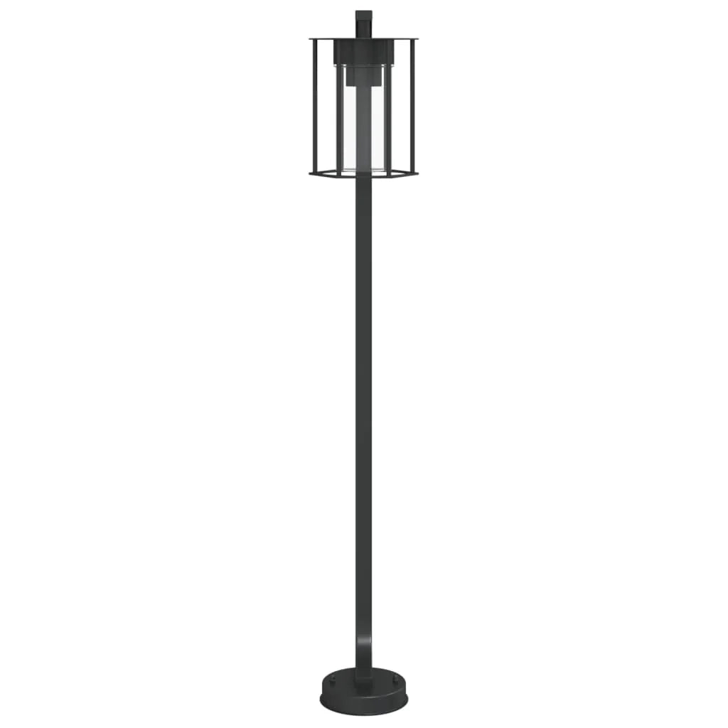 Lampade da terra per esterni 3 pezzi 100 cm acciaio inox nero 02_0042544