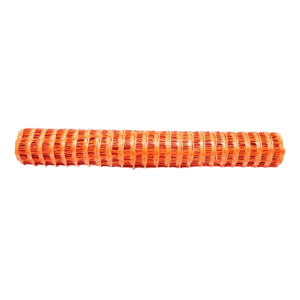 Rete per delimitazione lavori 1mx50m con maglie 70x40mm, 110g/m arancione