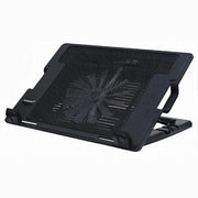 Trade Shop - Maxtech Supporto Notebook Ventola Raffredda Pc Base Regolabile Pad Laptop Vt-pt001 -