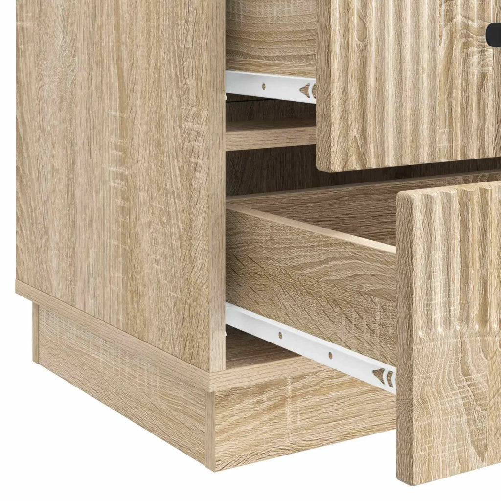Armadio da Notte con cassetto Rovere Sonoma 43 x 41 x 63,5 cm