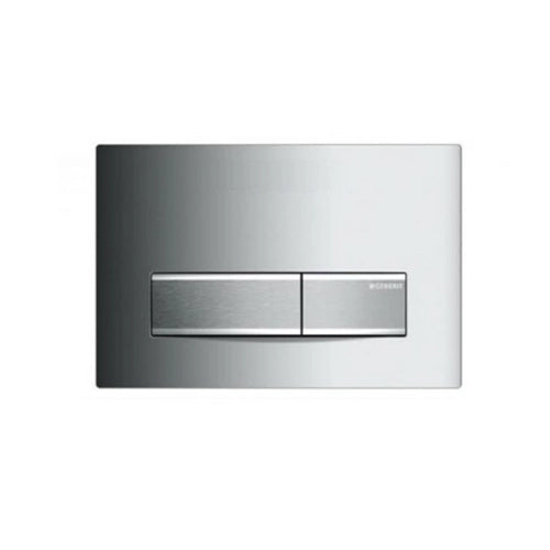 PLACCA DI COPERTURA 2 TASTI SIGMA 50 GEBERIT- Lega metallo personalizzabile- GEBERIT- pezzi 1