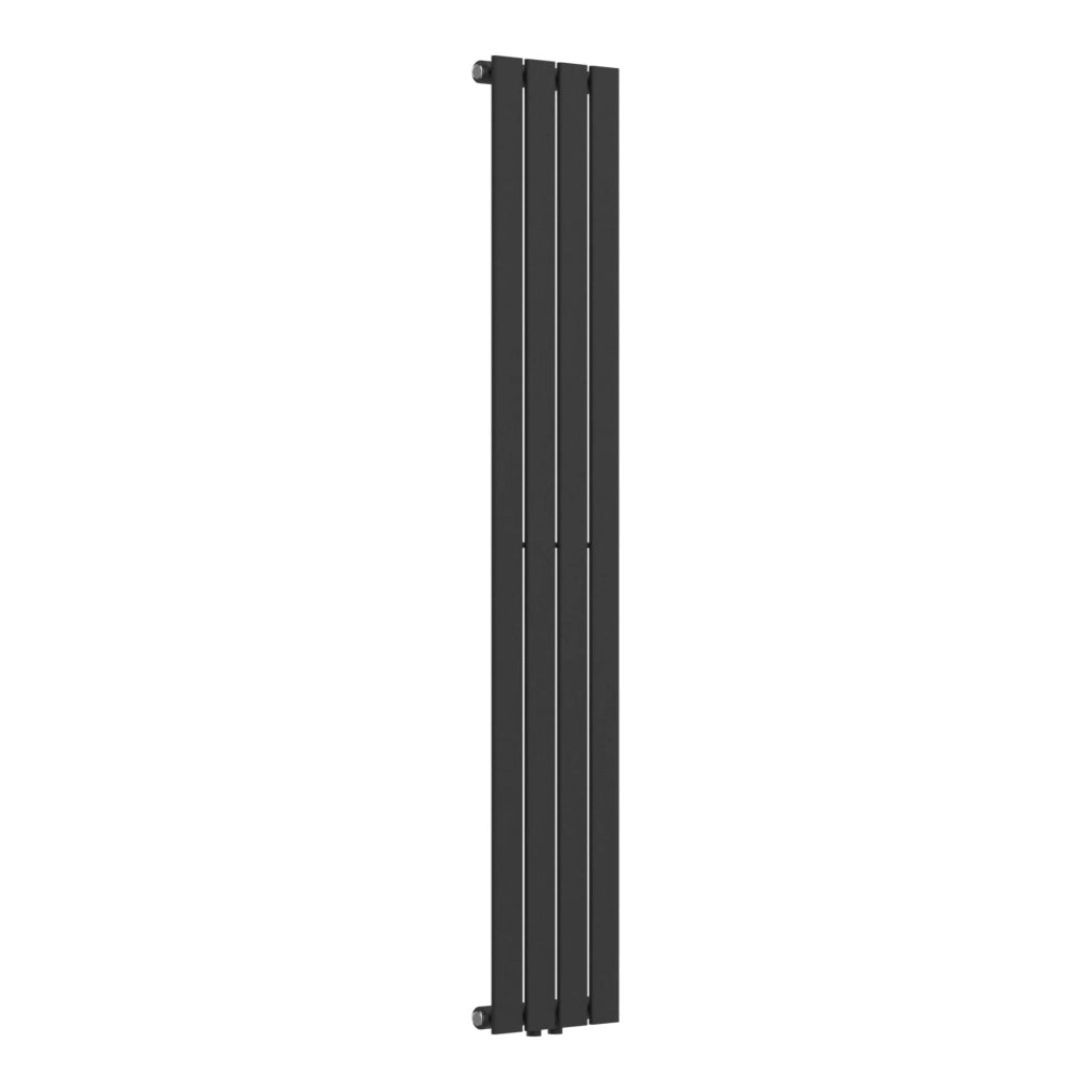 Radiatore a pannello piatto 540 watt acciaio 160 x 30 cm nero 03_0010453