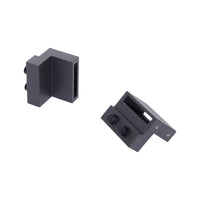 Binario per Porta Scorrevole Singola Stile Rustico 200x4x0,6 cm in Acciaio al Carbonio Marrone