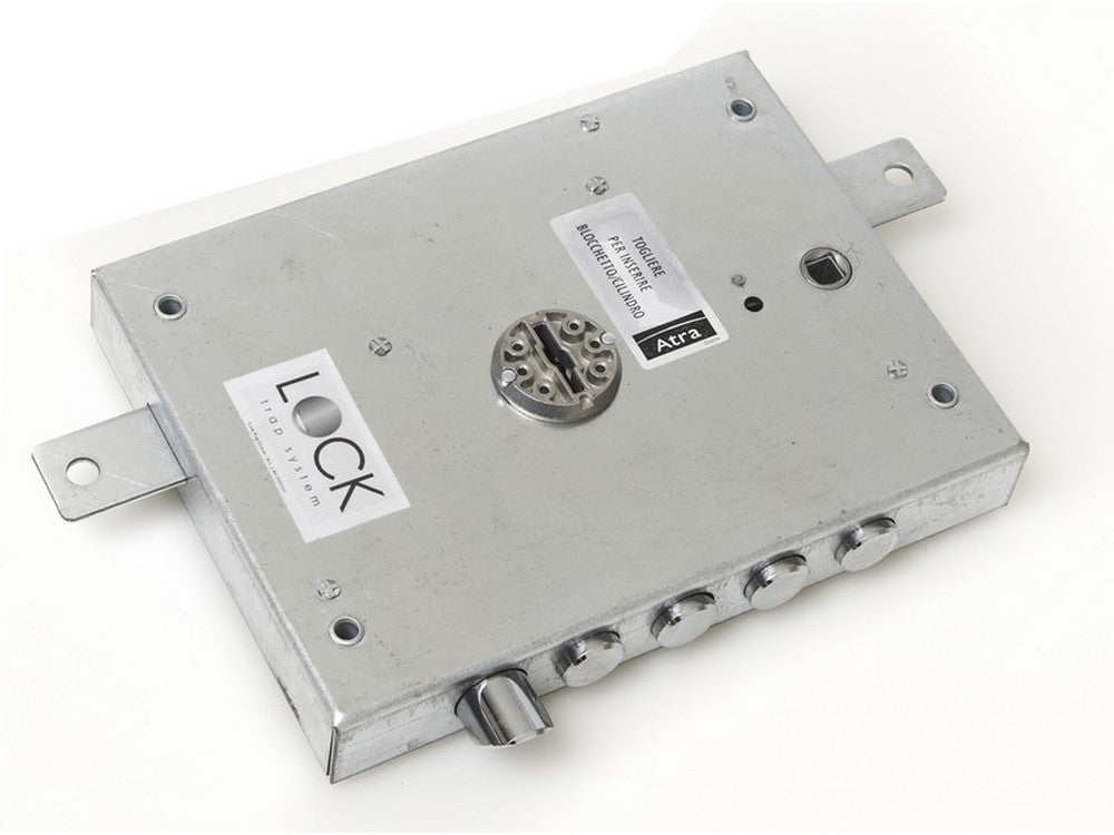 serratura porte blindate applicare d/m 4m+s art. ser 7111 1de e.70 dx-chiave 116 mm-in busta cod:ferx.vit48113