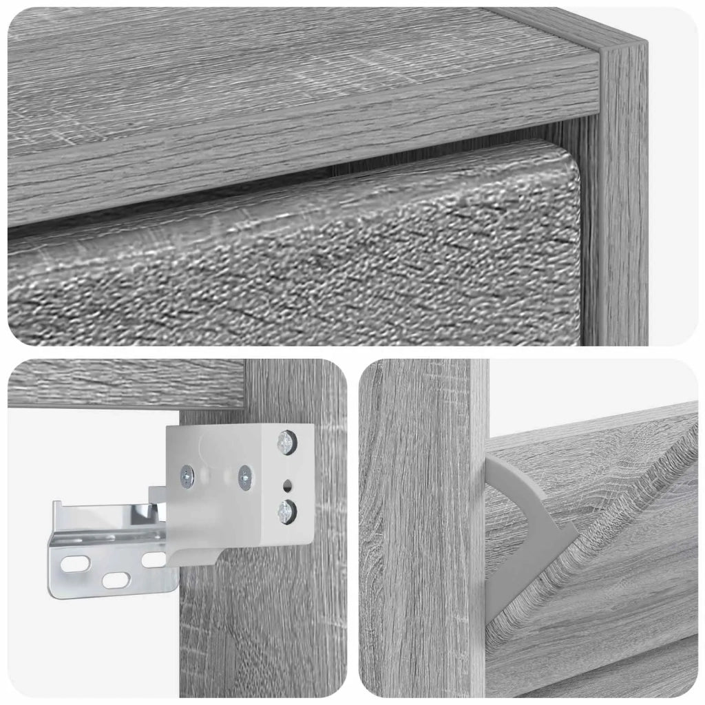Mobiletto per Scarpe da Muro BREDA 71 x 17 x 43 cm 897511