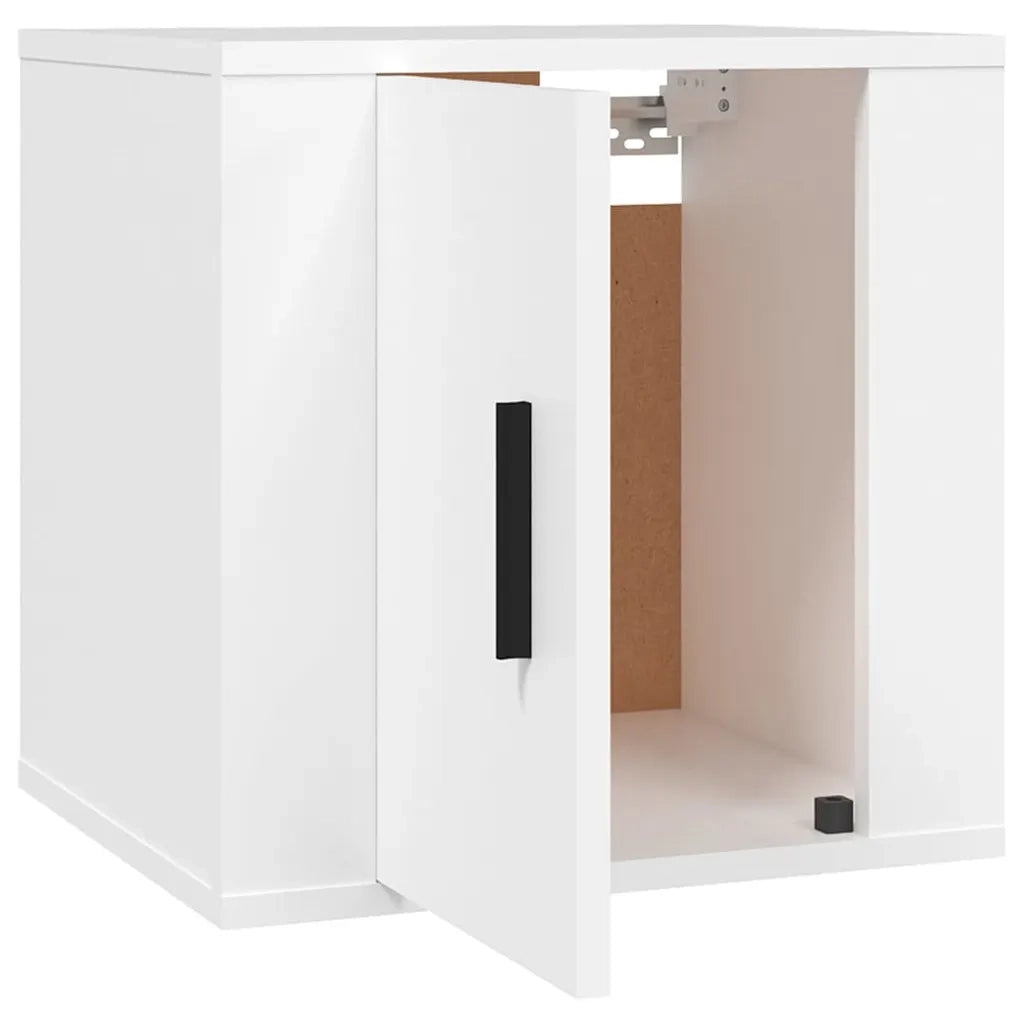 Mobile Porta TV a Parete Bianco 40x34,5x40 cm 816640