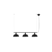 TATAWIN M metallo 3L Lampada a sospensione nera