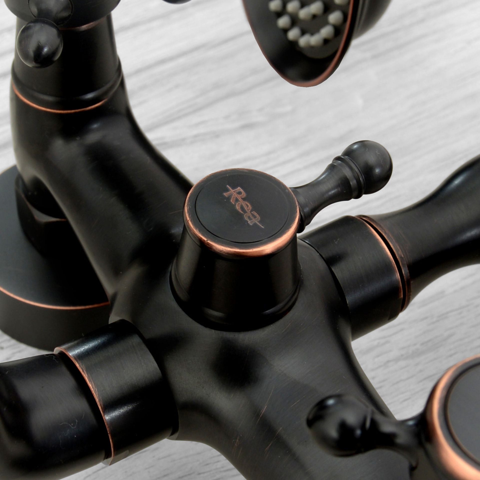 Rubinetto Da Vasca Rea Retro Old Black