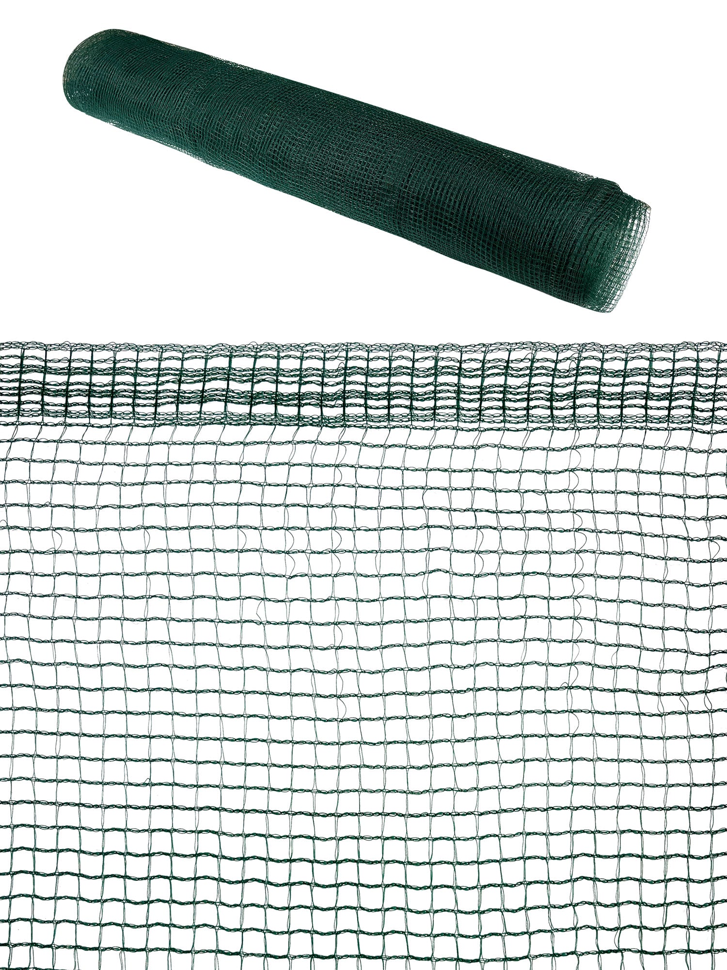 Rotolo Rete Antigrandine A Doppia Trama Extra Rinforzata Antistrappo Lunghezza 10 Metri Varie Altezze Ammortizzante Di Facile Installazione Protezione Auto Orti Coltivazioni  - 1.5x10Metri