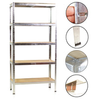 Scaffale per carichi pesanti, 90 x 40 x 180 cm, base in MDF