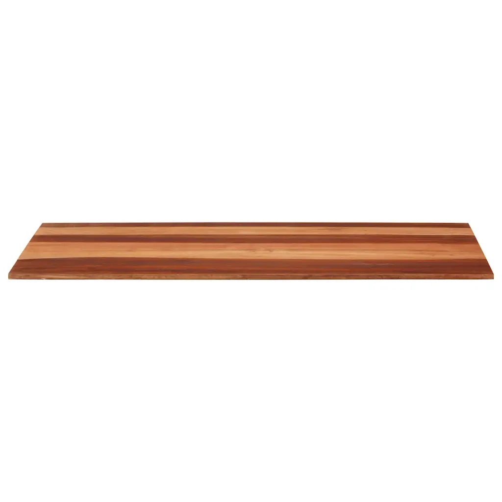 Piano Tavolo in Legno Massello di Acacia 15-16 mm 60x120 cm
