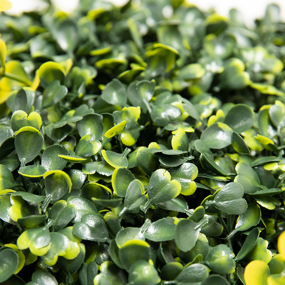 Greenball Sfera Di Bosso Decorativa Siepe Finta Artificiale Con Foglie 2 Misure Ø28/38 Cm Realistica UV Resistente Palla Foglie Verde Giardino Per Ambienti Esterni Interni  - 38