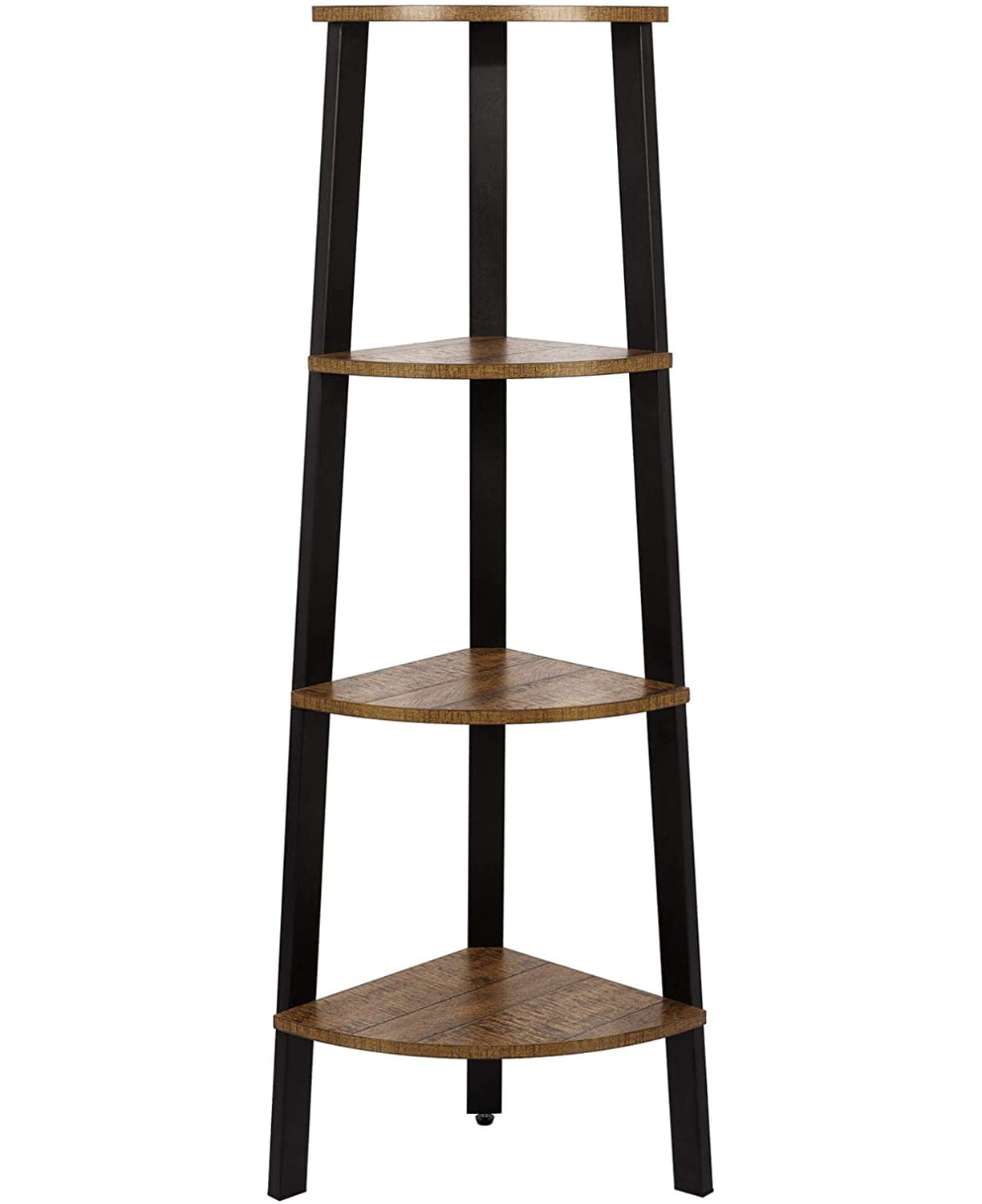 Valora MENSOLA ANGOLARE in metallo rustico per soggiorno e camera da letto