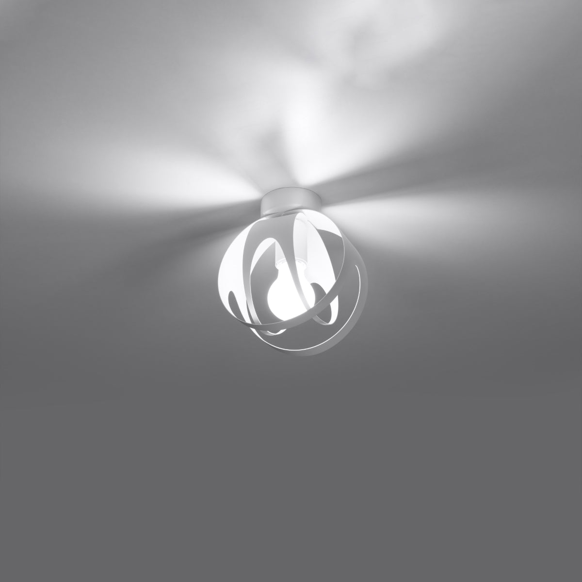 Lampada da soffitto TULOS bianco