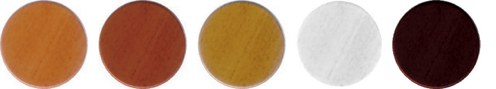 tappo copriforo adesivo diametro 13mm colore noce scuro venato cod:ferx.1082