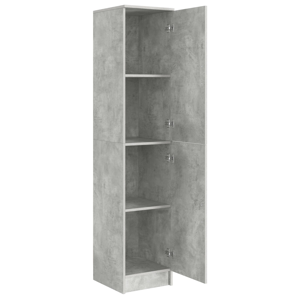 Mobile Buffet Grigio cemento MDF con laminato effetto cemento