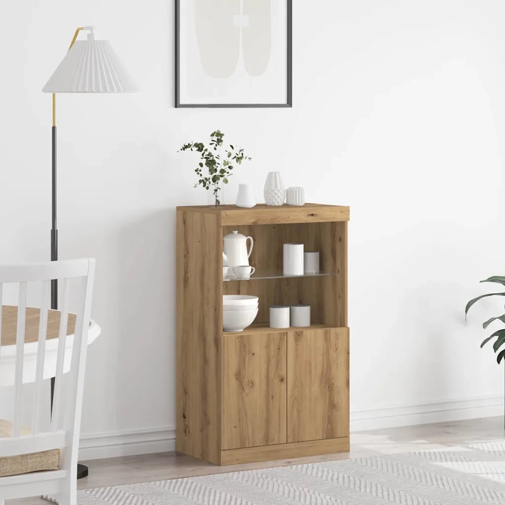Credenza-Buffet-Armadio da cucina Marrone 60 x 37 x 100 cm Legno multistrato 193231