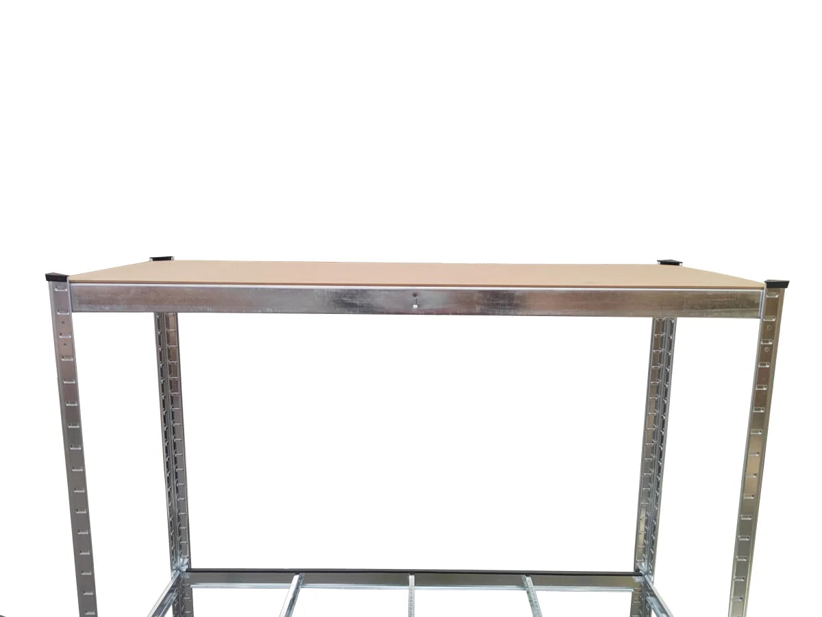 Porta pneumatici per 8 pneumatici, 120 x 40 x 180 cm zincato