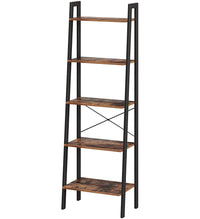 Libreria VALORA in stile rustico per soggiorno, camera da letto, ufficio LLS45X