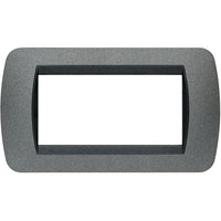 Living Int. - Placca 4 posti grafite - L4804GF