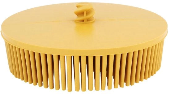 Borsetta schiacciante 80 corde - Disco da maiali 73,5 mm - Ontbramare/polire - Metallo/plastica - Massimo 15000 giri al minuto - Utilizzo multifunzionale - Disco schiacciante