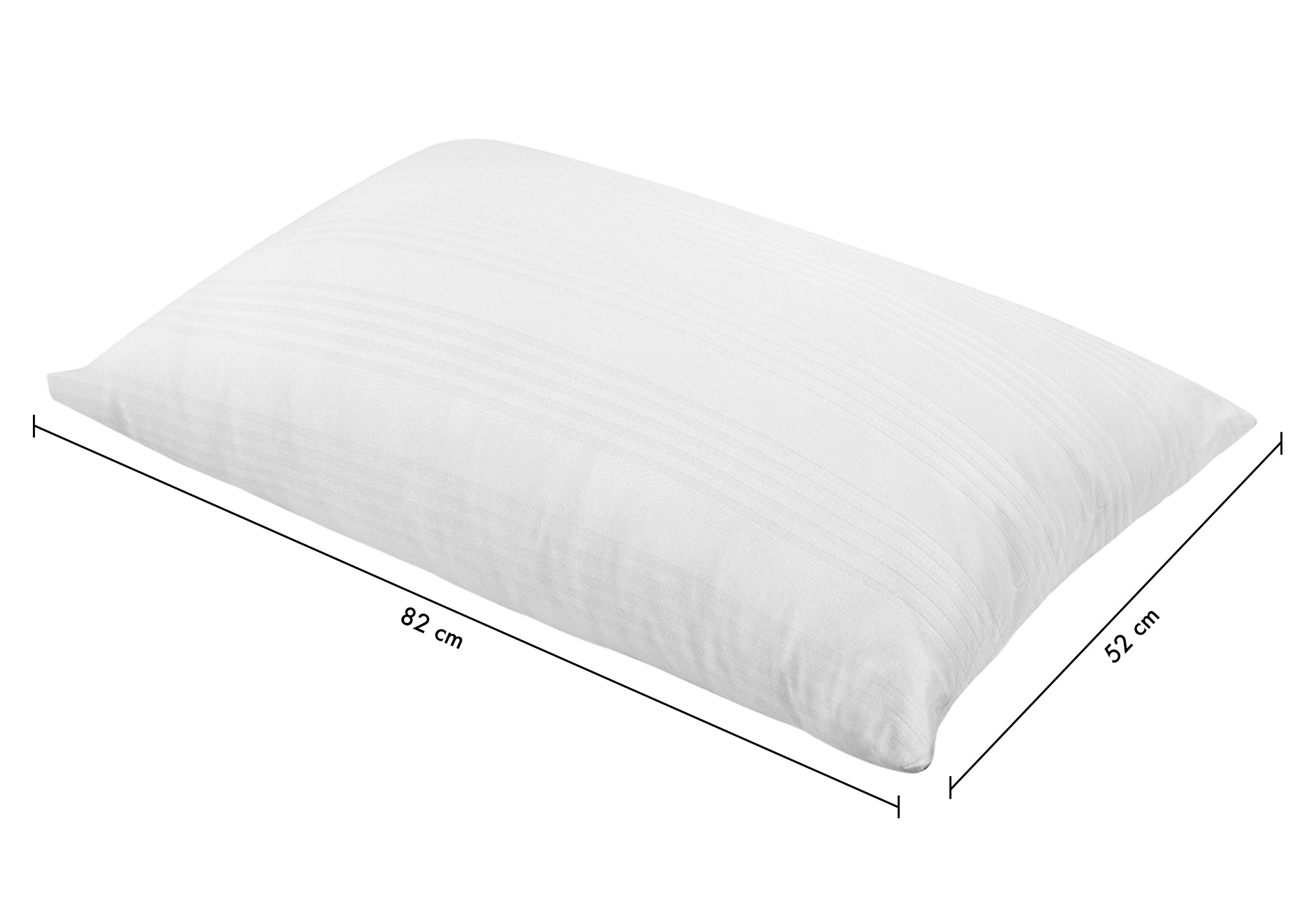 Coppia Federe Copriguanciale 100% Cotone Ideali Anche Per Hotel Strutture Fodere Fasciate Con Zip Salva Cuscino Letto Bianche 50x80 Cm Certificate OekoTex - Bianco - 2 Coppie