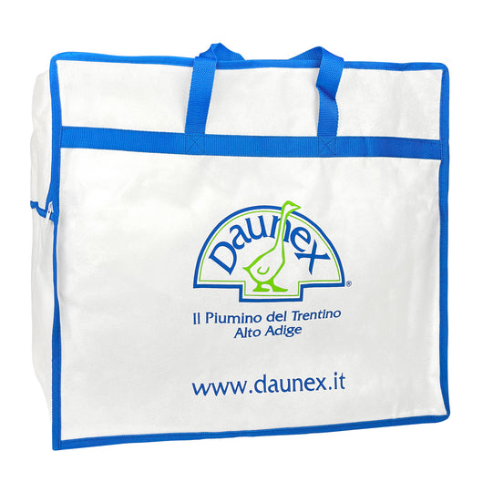 Piumino Primavera Estate In Vera Piuma D'oca Made In Italy Interno Bianco Piumone Letto Leggero Traspirante Coperta Primaverile  - Bianco - Piazza e mezza