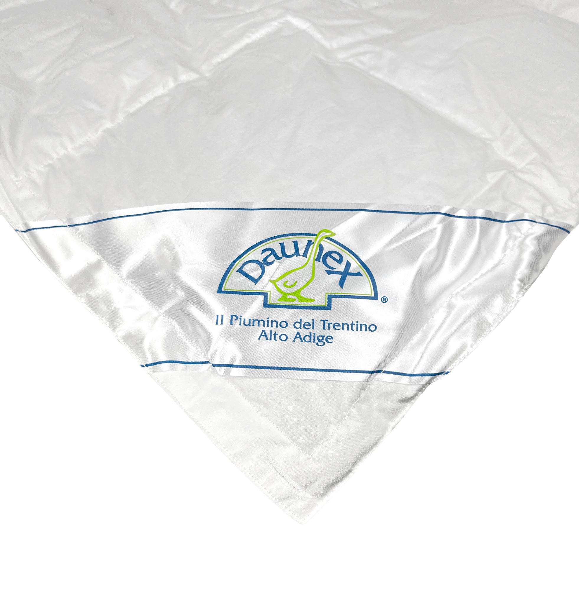 Piumino Primavera Estate In Vera Piuma D'oca Made In Italy Interno Bianco Piumone Letto Leggero Traspirante Coperta Primaverile  - Bianco - Singolo