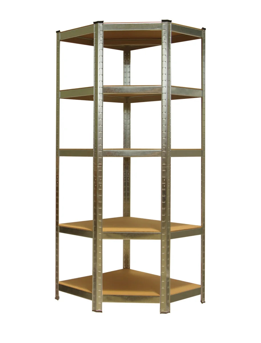 Mensola angolare, mensola per carichi pesanti, 5 livelli, piccola